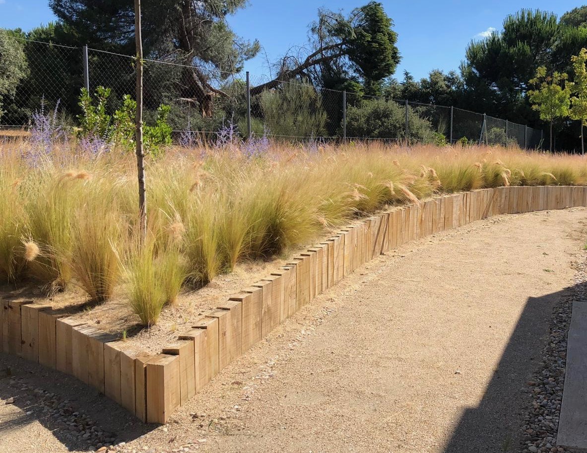 Jardín de cespitosas - Diseño de jardín por Peonia Jardines en Madrid, vista 7